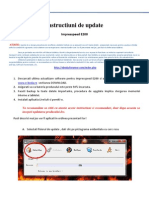 Instructiuni Upgrade E-Boda Impresspeed E200