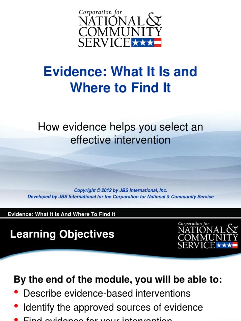 Evidence: What It Is and Where To Find It: How Evidence Helps You ...