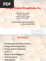 Download Krispy Kreme-Case Study Solution Financeppt by Hayat Omer Malik SN155305692 doc pdf