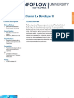 Informatica PowerCenter 9x Developer II Training Data Sheet