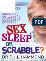 Sex, Sleep or Scrabble? by DR Phil Hammond Extract