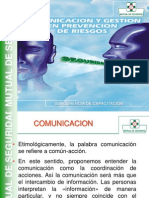 Comunicacion y Gestion en Prevencion