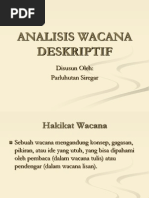 Download ANALISIS WACANA DESKRIPTIF by Parluhutan Siregar SN155324199 doc pdf