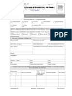 MEM-FO-01 Membership Application Form