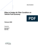 Air Filter Effects 02-26-2009