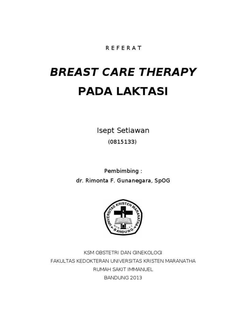 Breast Care Therapy