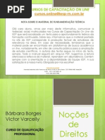 AULA 02 - Noções de Direitos Autorais