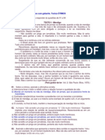 Interpretação de Textos Com Gabarito. Textos ÓTIMOS