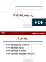 Ipv6 Addressing: Guatemala - Jan-Feb 2007