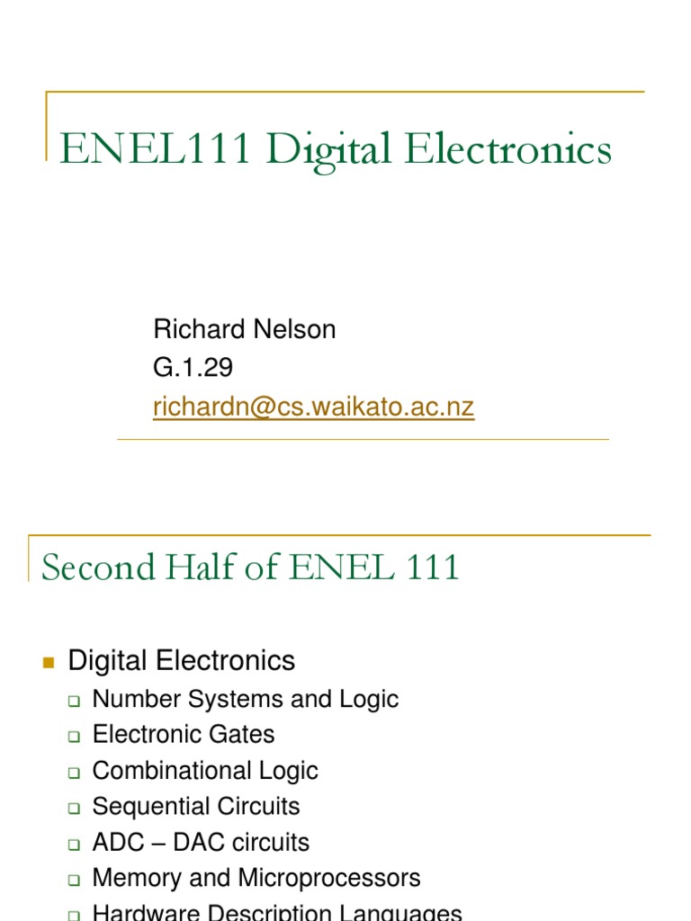 HDL Hardware Description Language Vhdl