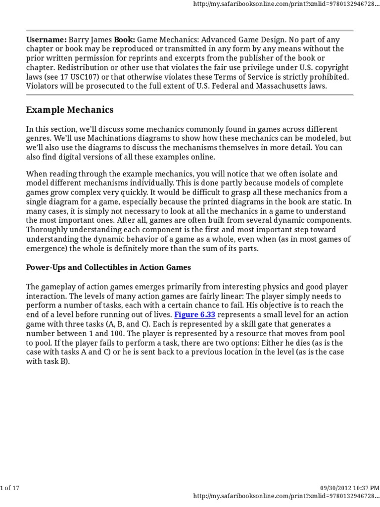 Game Mechanics Examples Video Games Role Playing Games