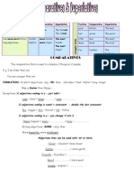 Comparatives and Superlatives