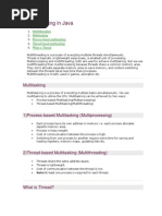 Multithreading in Java