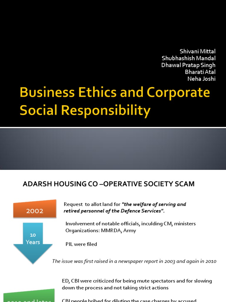 Business Ethics and Corporate Social Responsibility | PDF