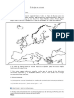 Trabajo en Clases en Mapa Grecia y Roma