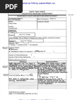 Gitmo Freezer Inspection Reports