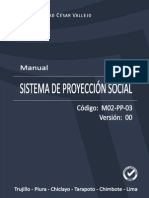 Manual Del Sistema Proyeccion Social.