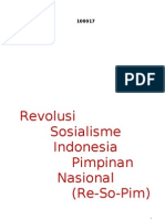 Revolusi Sosialisme Indonesia Pimpinan Nasional - Ir. Soekarno, 17 Agustus 1961