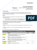 1 BSA412 Course Syllabus