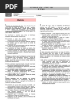 História - UFPE 1991