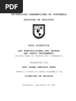 Download Las Preposiciones Del Griego Del nt Pautas Para Su Traduc by Mauricio Sola SN155421063 doc pdf