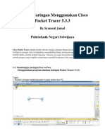 Simulasi Jaringan Menggunakan Cisco Packet Tracer 5.3.3