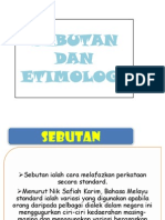 Sebutan Dan Etimologi.pptx