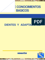 Curso Dientes Adaptadores Maquinaria Pesada Komatsu