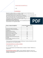 Magnitudes Dosimetricas