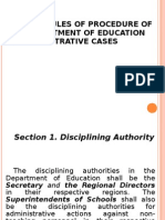 Deped Revised Rules of Procedure