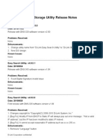 DNS-320 A1 Release Note For D-Link Storage Utility v5.0.0.0