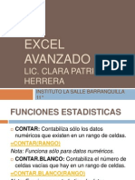 Excel Avanzado 1