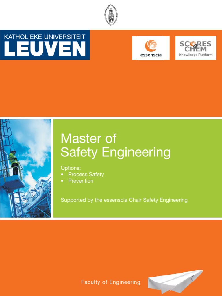 Safety Engineering Academic Degree Risk Management