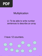 Multiplication Arrays