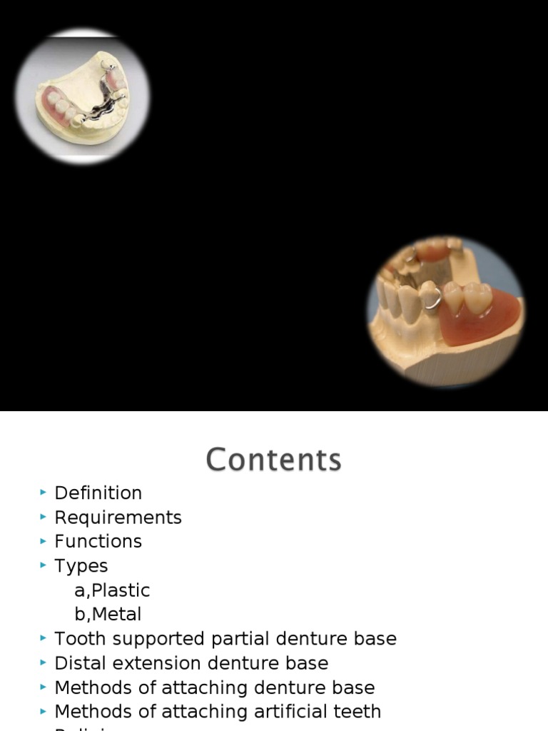 Denture Base Dentures Human Tooth
