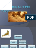 Diapositivas de Pbi Nominal y Pbi Real