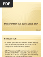 Download Transformer Sizing Using ETAP by muzammiliqbal SN155459536 doc pdf