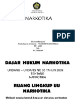 MATERI NARKOTIKA, Mei