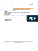 CO S ALR 87013623 JPN Cost Centers Quarterly Comparison