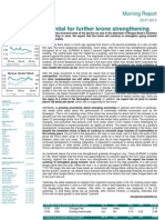 Potential For Further Krone Strengthening: Morning Report