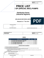 KDI Price List Wef 01 11 2012