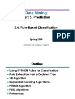 DM - 05 - 04 - Rule-Based Classification PDF