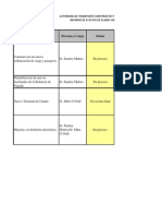 Informe de Estatus de Planes Unidades Administrativas