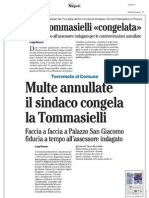 Rassegna Stampa Multe, La Tommasielli