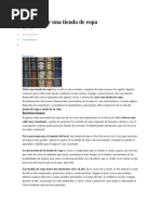 Cómo abrir una tienda de ropa