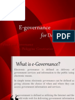 E Governance & I Governance