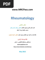 Rheumatology 2012 Mrcppass