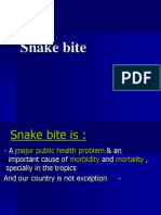Community Medicine Presentations - Snakebite