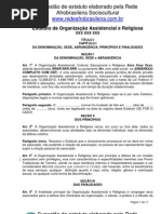 Modelo de Estatuto paraTemplo de religião afro - modelo final