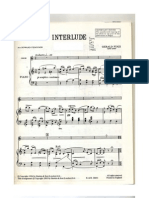 Interlude Piano Score
